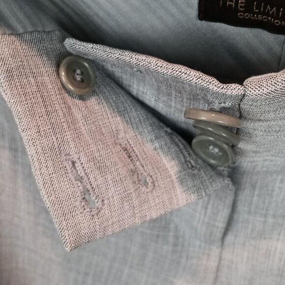 The Limited Collection Women Light Gray Wide Leg And Jacket Pantsuit sx L / 14 - Picture 12 of 16